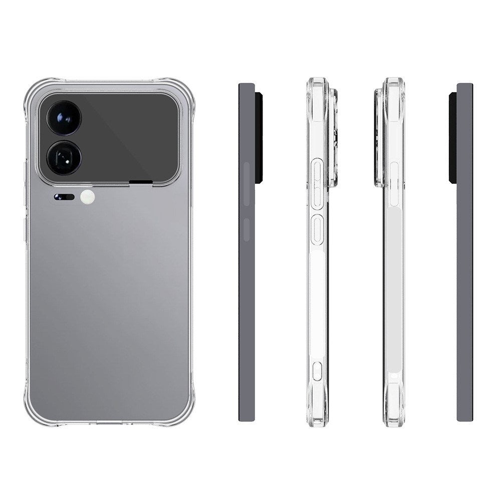 EIDERWOOD Xiaomi 17 Pro Plastik Cover m. Stødabsorberende Hjørner - Gennemsigtig