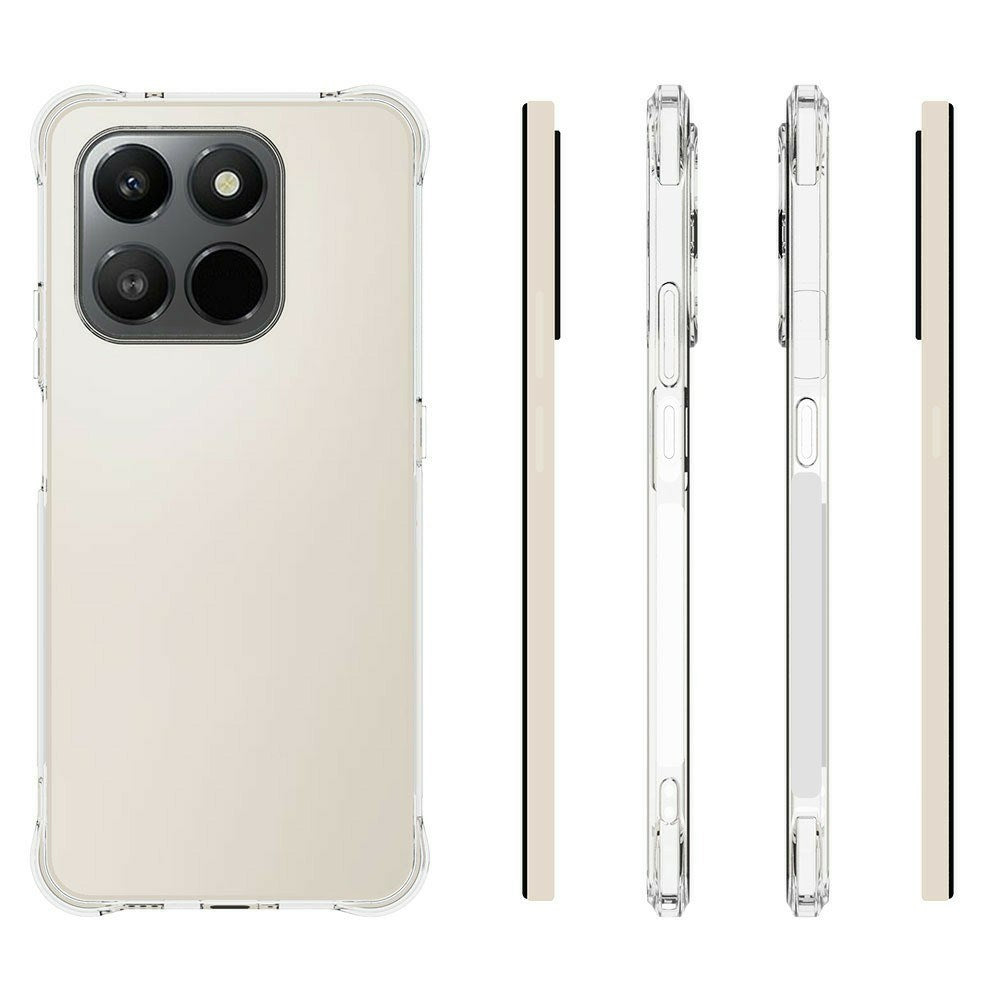 Honor 400 Smart (4G / 5G) EIDERWOOD Plastik Cover m. Stødabsorberende Hjørner - Gennemsigtig