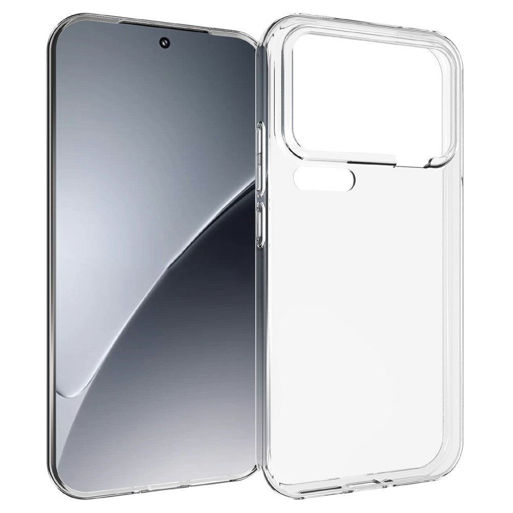 Xiaomi 17 Pro EIDERWOOD Fleksibelt Plast Cover - Gennemsigtigt