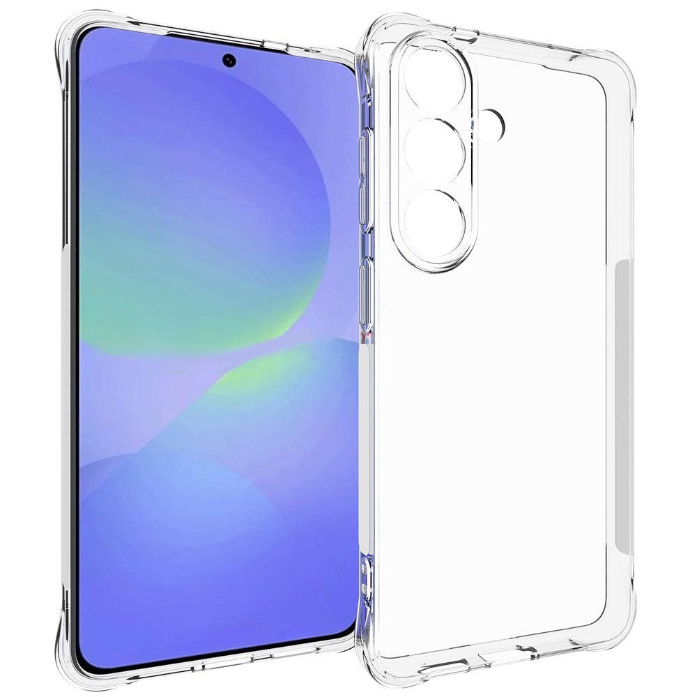 Samsung Galaxy S26 EIDERWOOD Fleksibelt Plast Cover m. Stødabsorberende Hjørner - Gennemsigtig
