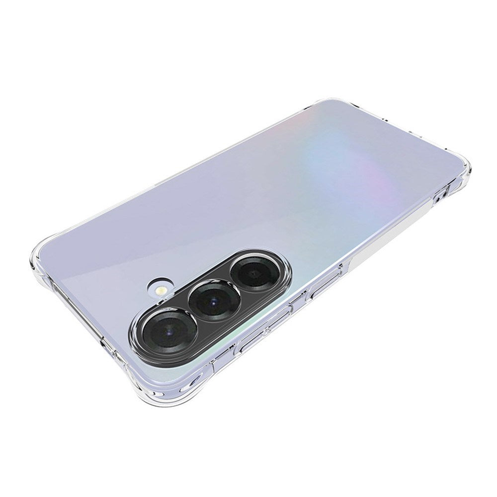 Samsung Galaxy S26 EIDERWOOD Fleksibelt Plast Cover m. Stødabsorberende Hjørner - Gennemsigtig