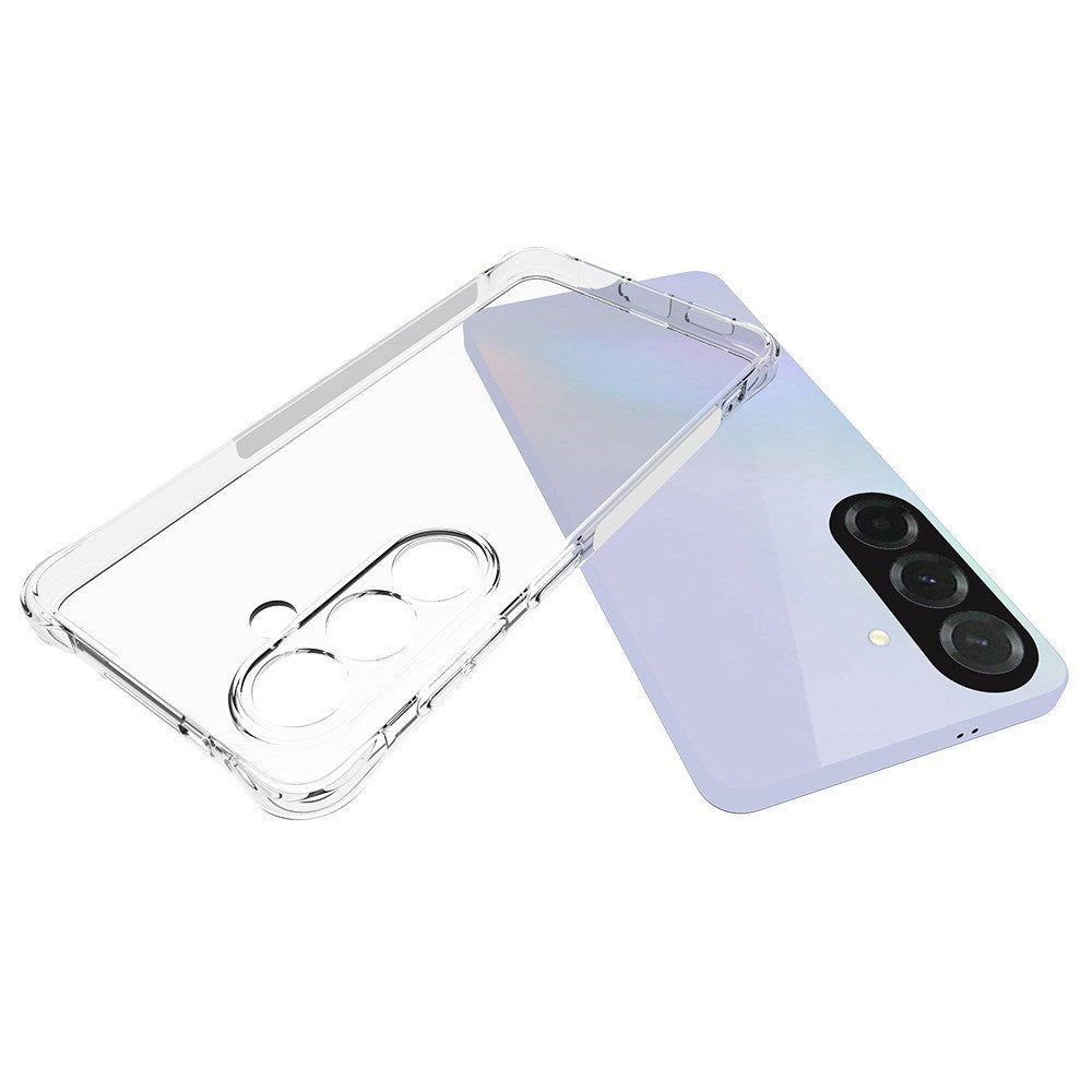 Samsung Galaxy S26 EIDERWOOD Fleksibelt Plast Cover m. Stødabsorberende Hjørner - Gennemsigtig