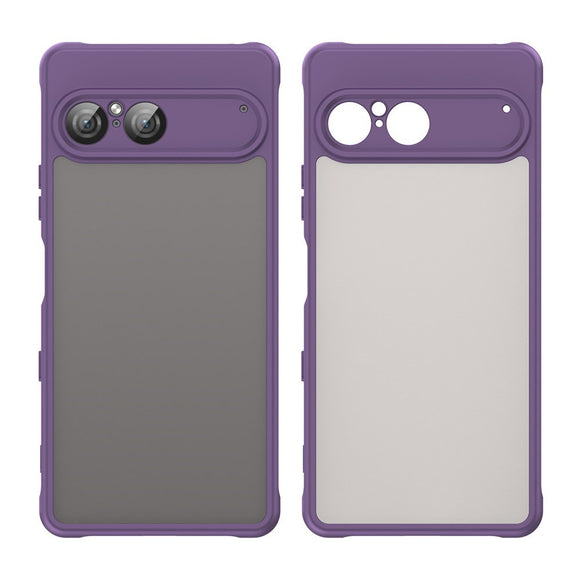 EIDERWOOD Sony Xperia 10 VII Mat Hybrid Cover - Gennemsigtig / Lilla