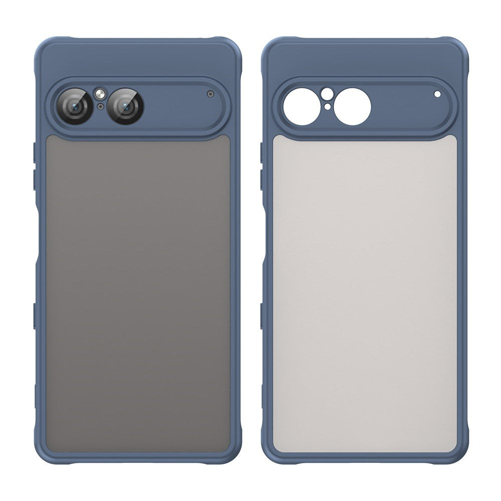 EIDERWOOD Sony Xperia 10 VII Mat Hybrid Cover - Gennemsigtig / Mørkeblå