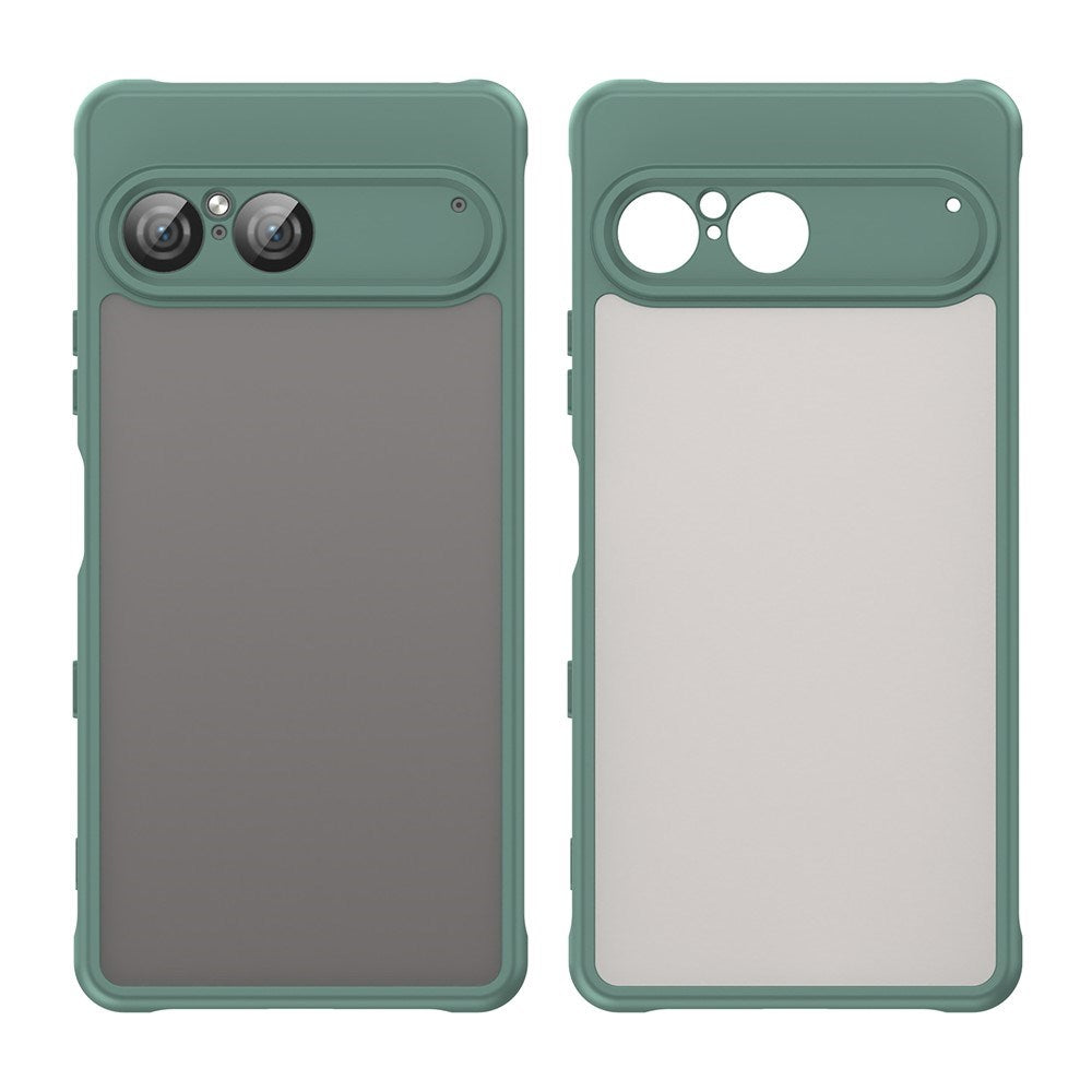 EIDERWOOD Sony Xperia 10 VII Mat Hybrid Cover - Gennemsigtig / Grøn
