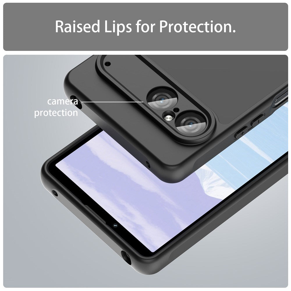 EIDERWOOD Sony Xperia 10 VII Mat Hybrid Cover - Sort