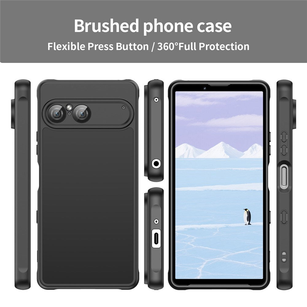 EIDERWOOD Sony Xperia 10 VII Mat Hybrid Cover - Sort