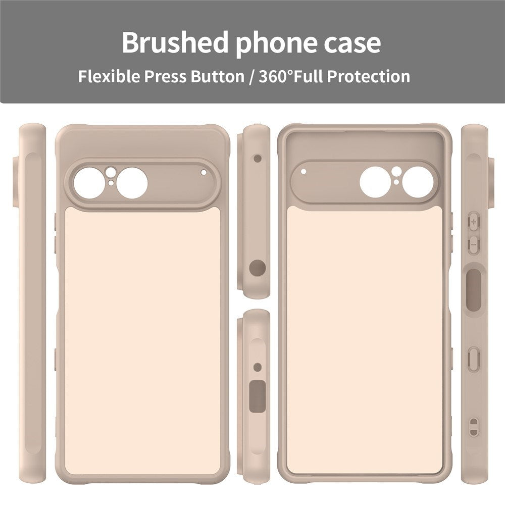 EIDERWOOD Sony Xperia 10 VII Mat Hybrid Cover - Gennemsigtig / Beige