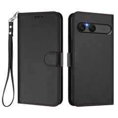 EIDERWOOD Sony Xperia 10 VII Kunstlæder Flip Cover m. Kortholder & Strop - Sort