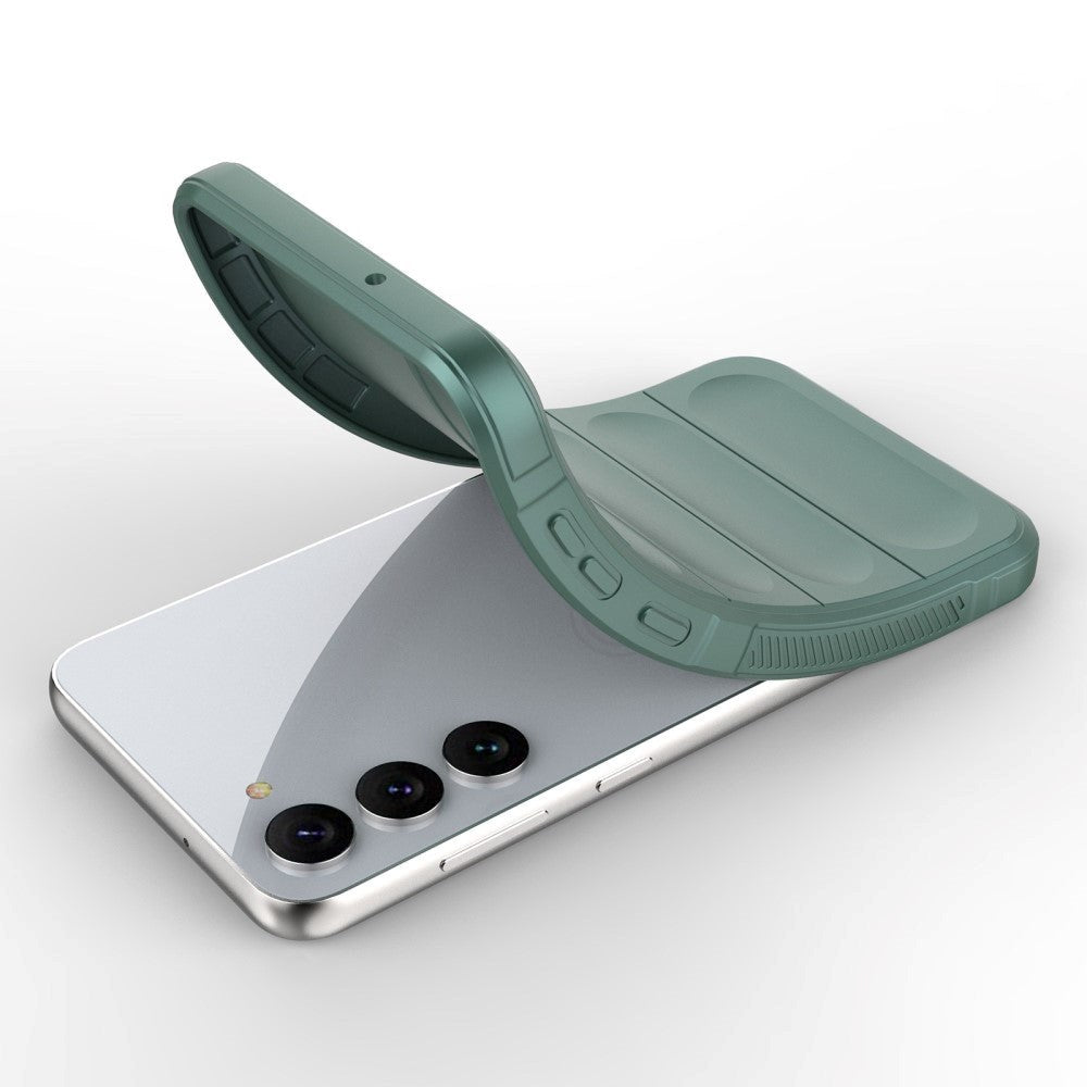 Samsung Galaxy S23 Fleksibelt Plastik Cover - Grøn
