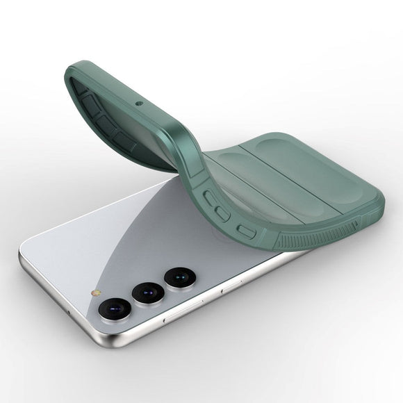 Samsung Galaxy S23 Fleksibelt Plastik Cover - Grøn