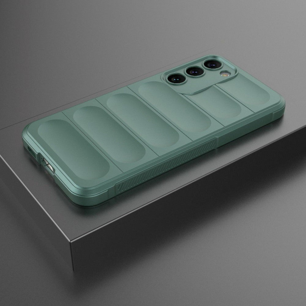 Samsung Galaxy S23 Fleksibelt Plastik Cover - Grøn