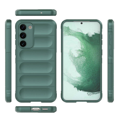 Samsung Galaxy S23 Fleksibelt Plastik Cover - Grøn