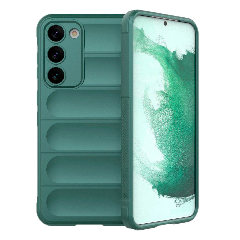 Samsung Galaxy S23 Fleksibelt Plastik Cover - Grøn