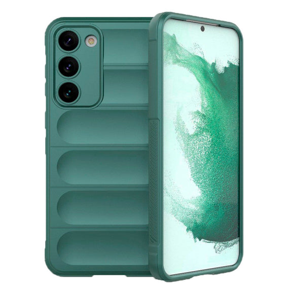 Samsung Galaxy S23 Fleksibelt Plastik Cover - Grøn