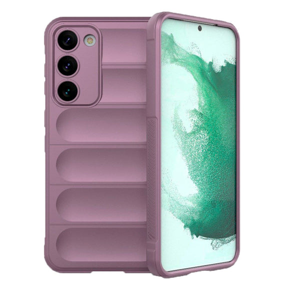 Samsung Galaxy S23 Fleksibelt Plastik Cover - Lilla