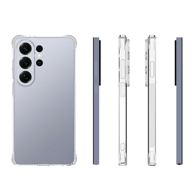 Samsung Galaxy S26 Ultra EIDERWOOD Fleksibelt Plast Cover m. Stødabsorberende Hjørner - Gennemsigtig
