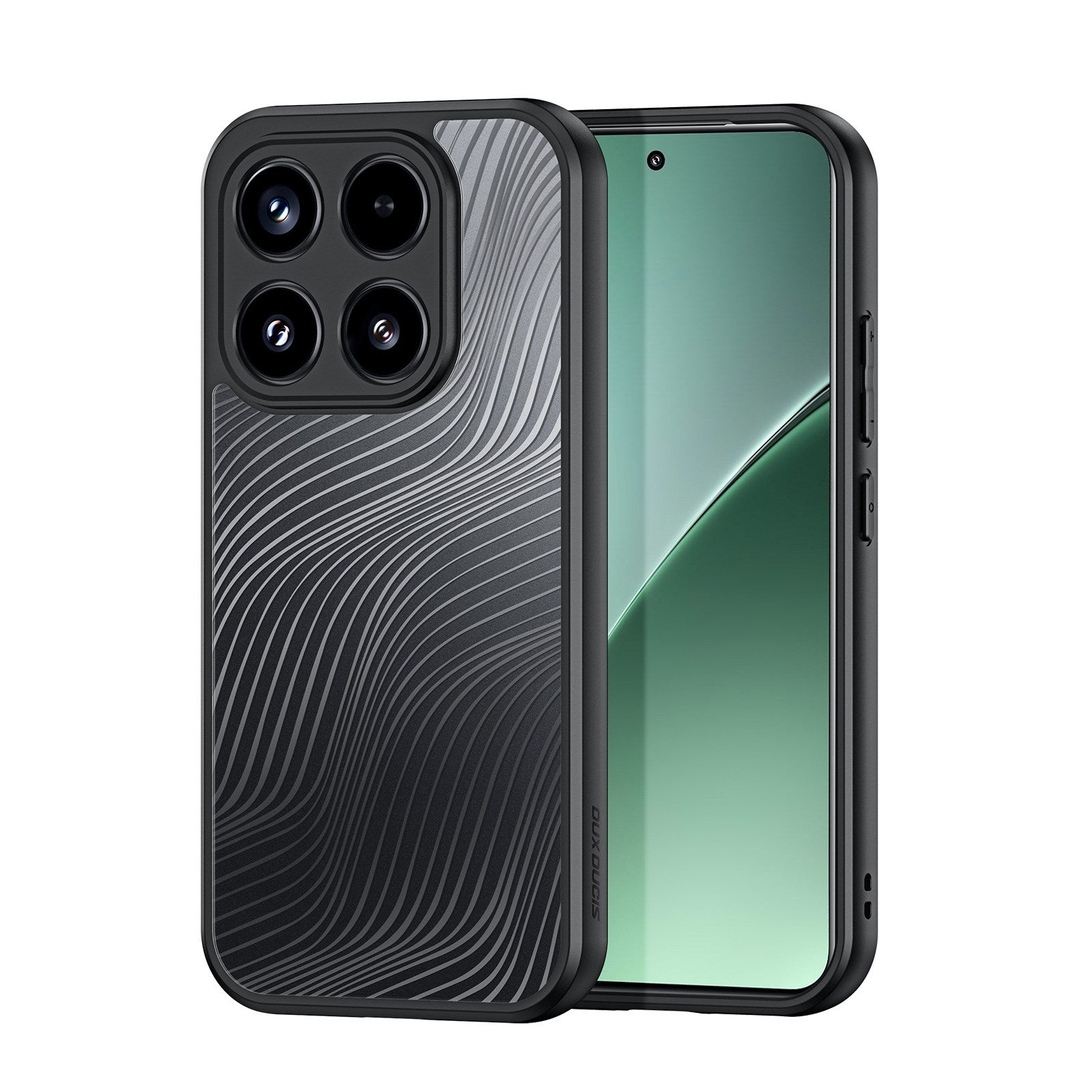 Xiaomi 17 EIDERWOOD DUX DUCIS Aimo Series Plastik Cover - Gennemsigtig / Sort