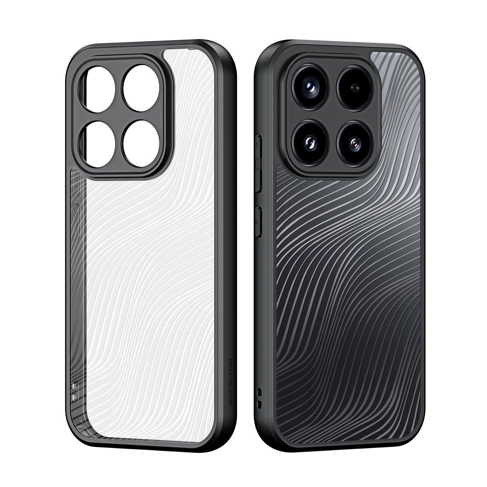 Xiaomi 17 EIDERWOOD DUX DUCIS Aimo Series Plastik Cover - Gennemsigtig / Sort