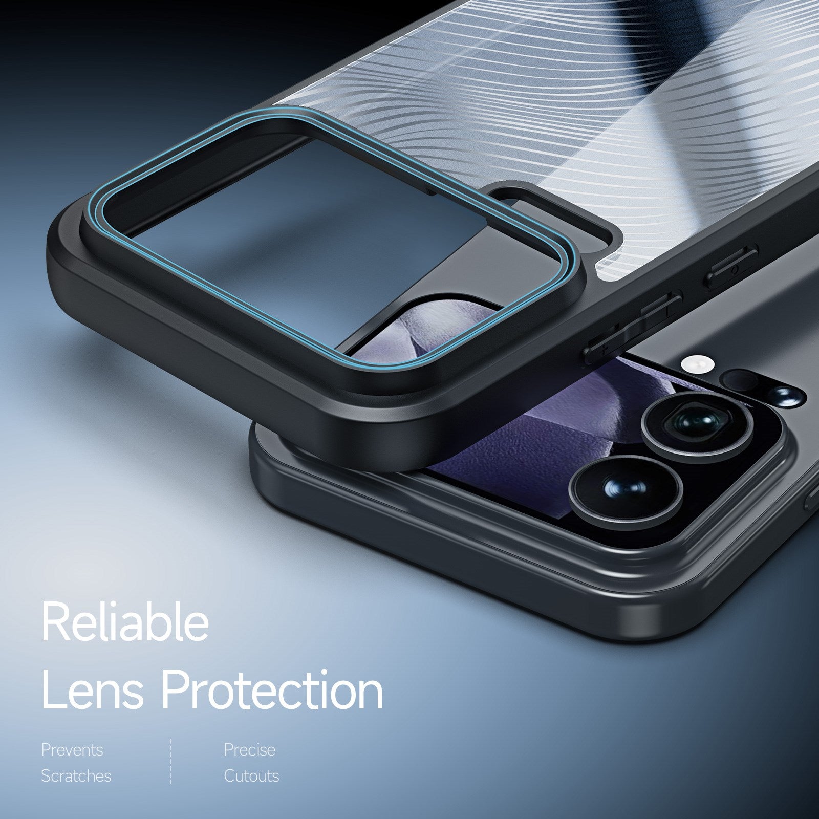 Xiaomi 17 Pro EIDERWOOD DUX DUCIS Aimo Series Plastik Cover - Gennemsigtig / Sort