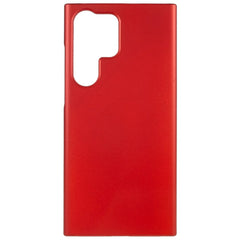 Samsung Galaxy S23 Ultra Hårdt Plastik Cover - Rød