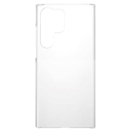 Samsung Galaxy S23 Ultra Hårdt Plastik Cover - Gennemsigtig