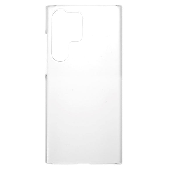 Samsung Galaxy S23 Ultra Hårdt Plastik Cover - Gennemsigtig