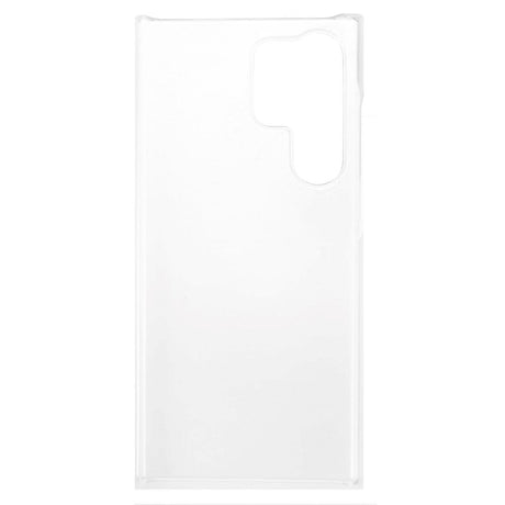 Samsung Galaxy S23 Ultra Hårdt Plastik Cover - Gennemsigtig