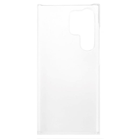 Samsung Galaxy S23 Ultra Hårdt Plastik Cover - Gennemsigtig