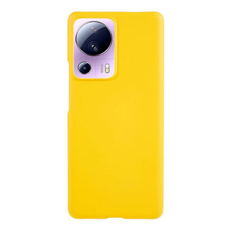 Xiaomi 13 Lite Hårdt Plastik Cover - Gul