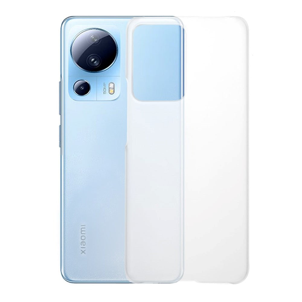 Xiaomi 13 Lite Hårdt Plastik Cover - Gennemsigtig