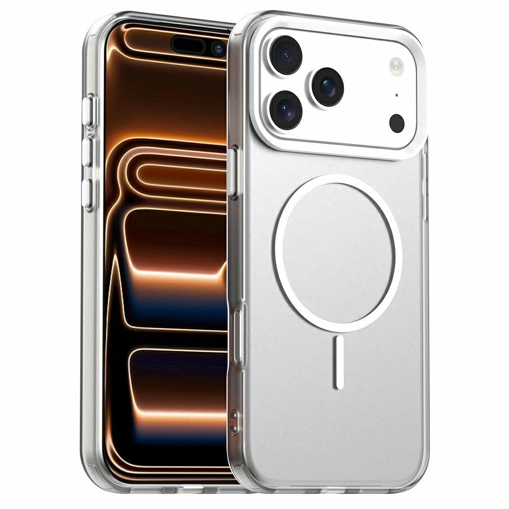 iPhone 18 Pro / 17 Pro EIDERWOOD Hybrid Plast Cover - MagSafe Kompatibel - Hvid