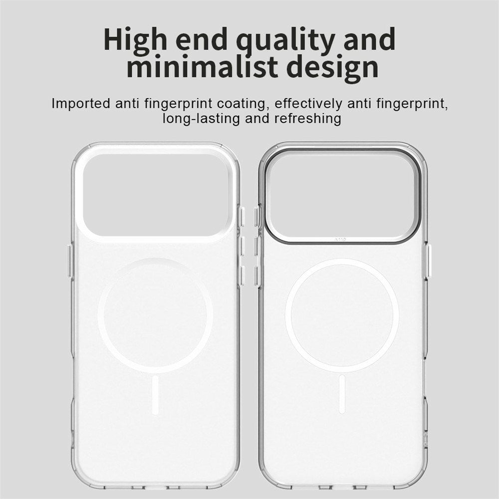 iPhone 18 Pro / 17 Pro EIDERWOOD Hybrid Plast Cover - MagSafe Kompatibel - Hvid