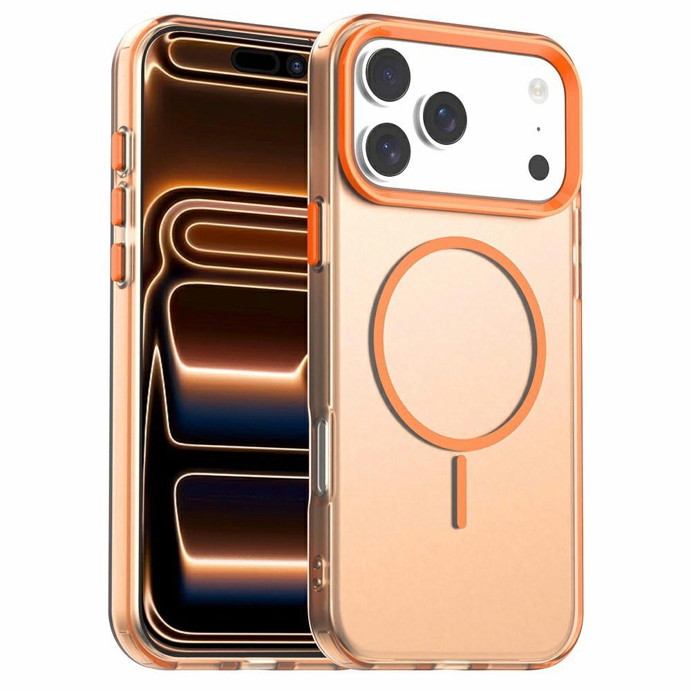 iPhone 18 Pro / 17 Pro EIDERWOOD Hybrid Plast Cover - MagSafe Kompatibel - Orange