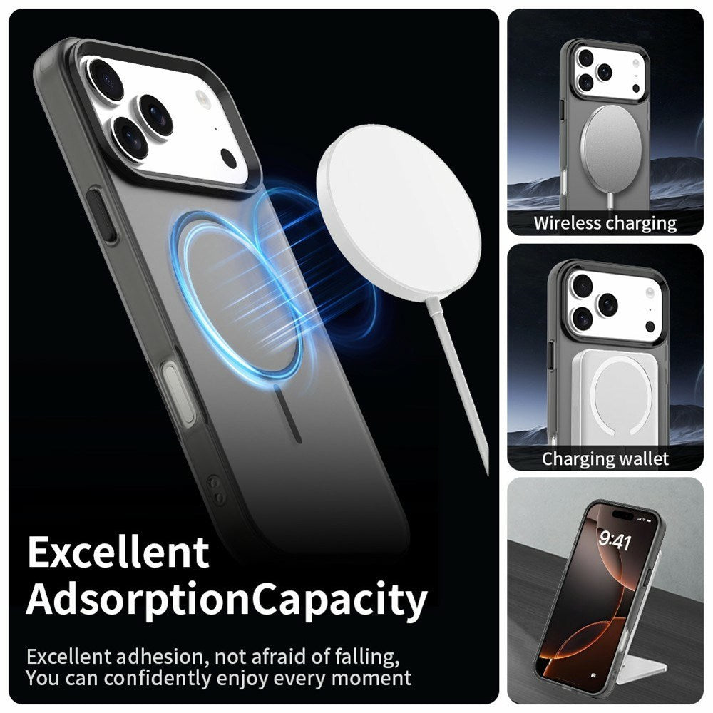iPhone 18 Pro / 17 Pro EIDERWOOD Hybrid Plast Cover - MagSafe Kompatibel - Sort