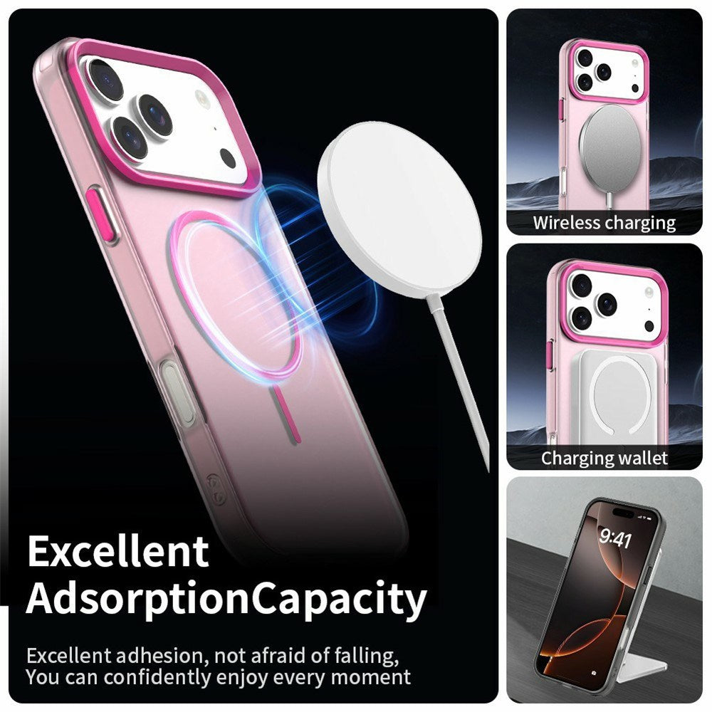 iPhone 18 Pro / 17 Pro EIDERWOOD Hybrid Plast Cover - MagSafe Kompatibel - Lyserød