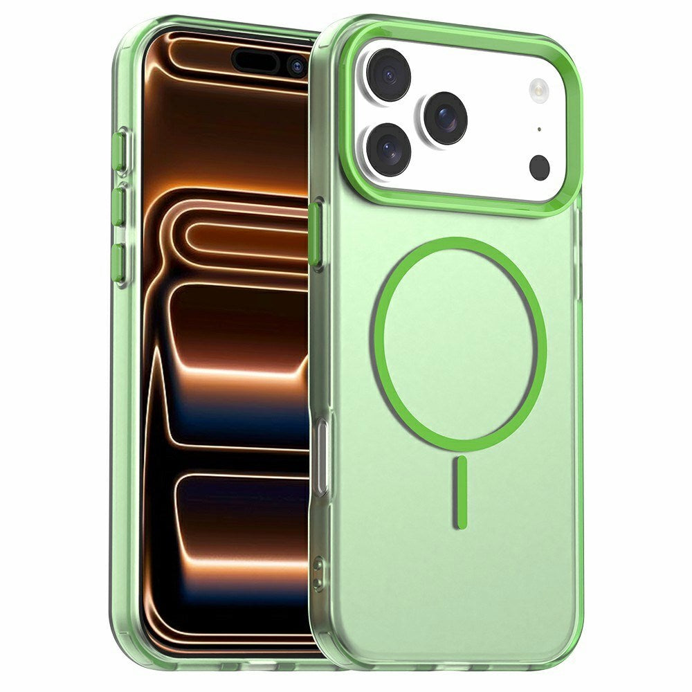 iPhone 18 Pro / 17 Pro EIDERWOOD Hybrid Plast Cover - MagSafe Kompatibel - Grøn