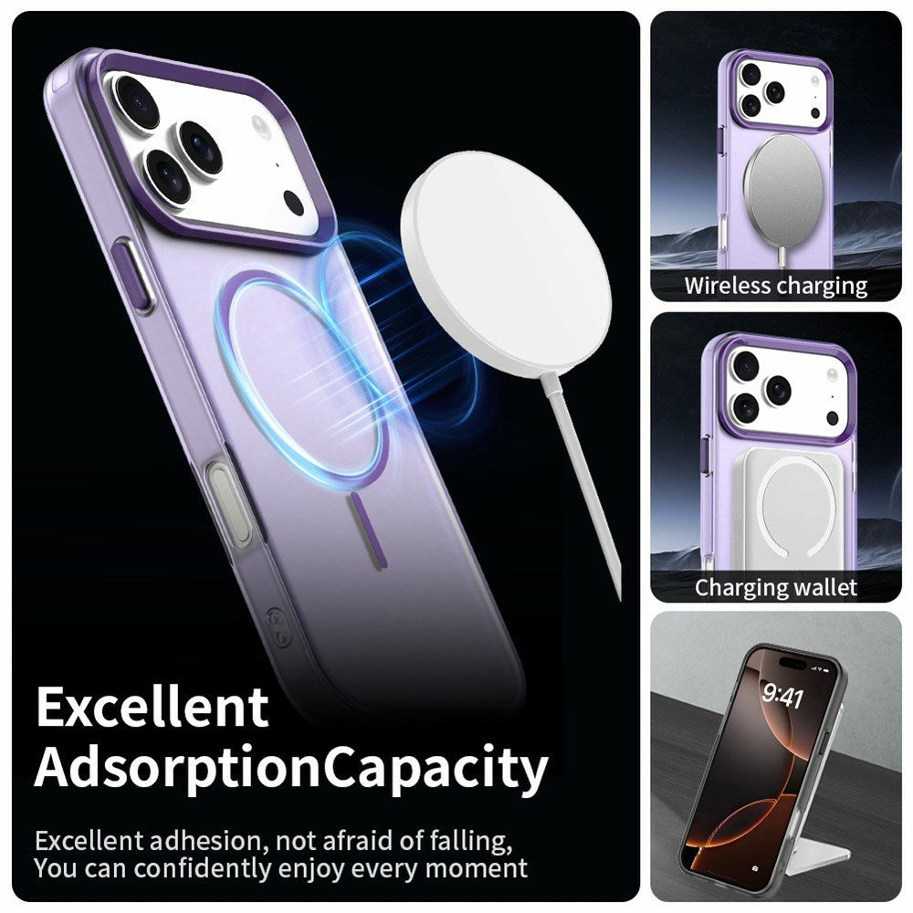 iPhone 18 Pro / 17 Pro EIDERWOOD Hybrid Plast Cover - MagSafe Kompatibel - Lilla
