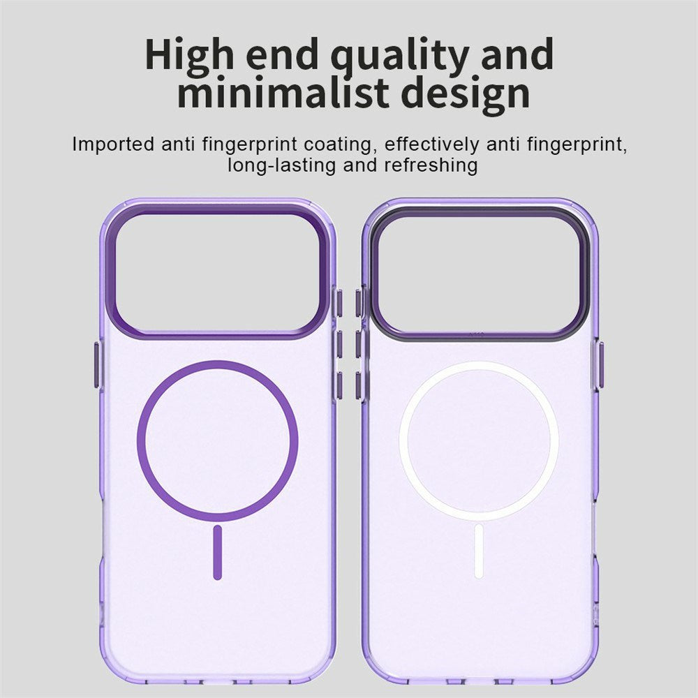 iPhone 18 Pro / 17 Pro EIDERWOOD Hybrid Plast Cover - MagSafe Kompatibel - Lilla
