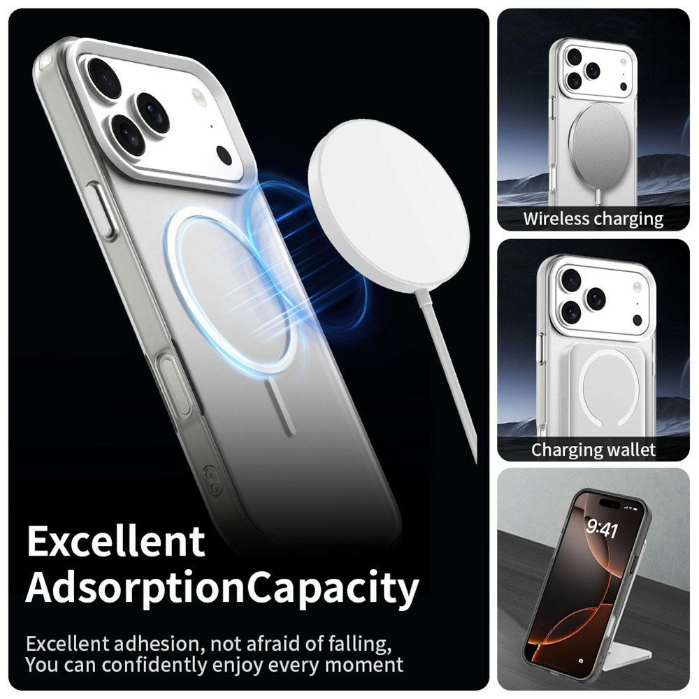 iPhone 18 Pro Max / 17 Pro Max EIDERWOOD Hybrid Plast Cover - MagSafe Kompatibel - Hvid