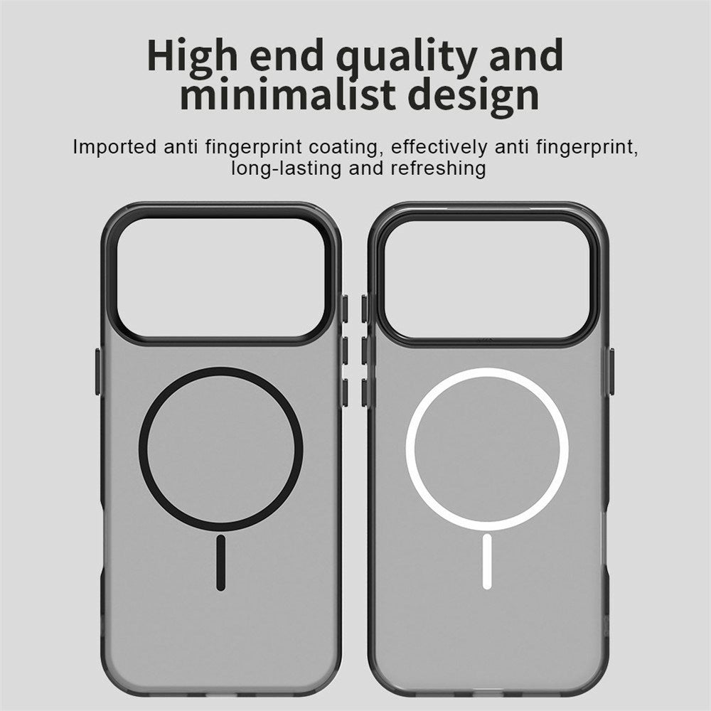 iPhone 18 Pro Max / 17 Pro Max EIDERWOOD Hybrid Plast Cover - MagSafe Kompatibel - Sort