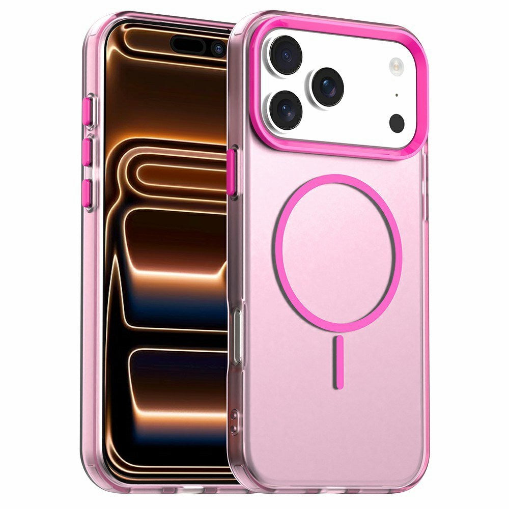 iPhone 18 Pro Max / 17 Pro Max EIDERWOOD Hybrid Plast Cover - MagSafe Kompatibel - Lyserød