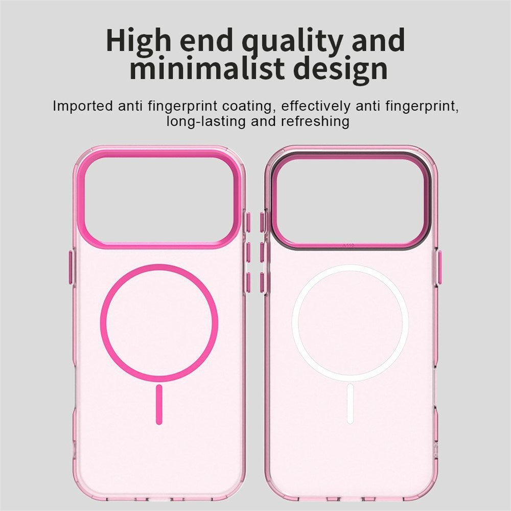 iPhone 18 Pro Max / 17 Pro Max EIDERWOOD Hybrid Plast Cover - MagSafe Kompatibel - Lyserød