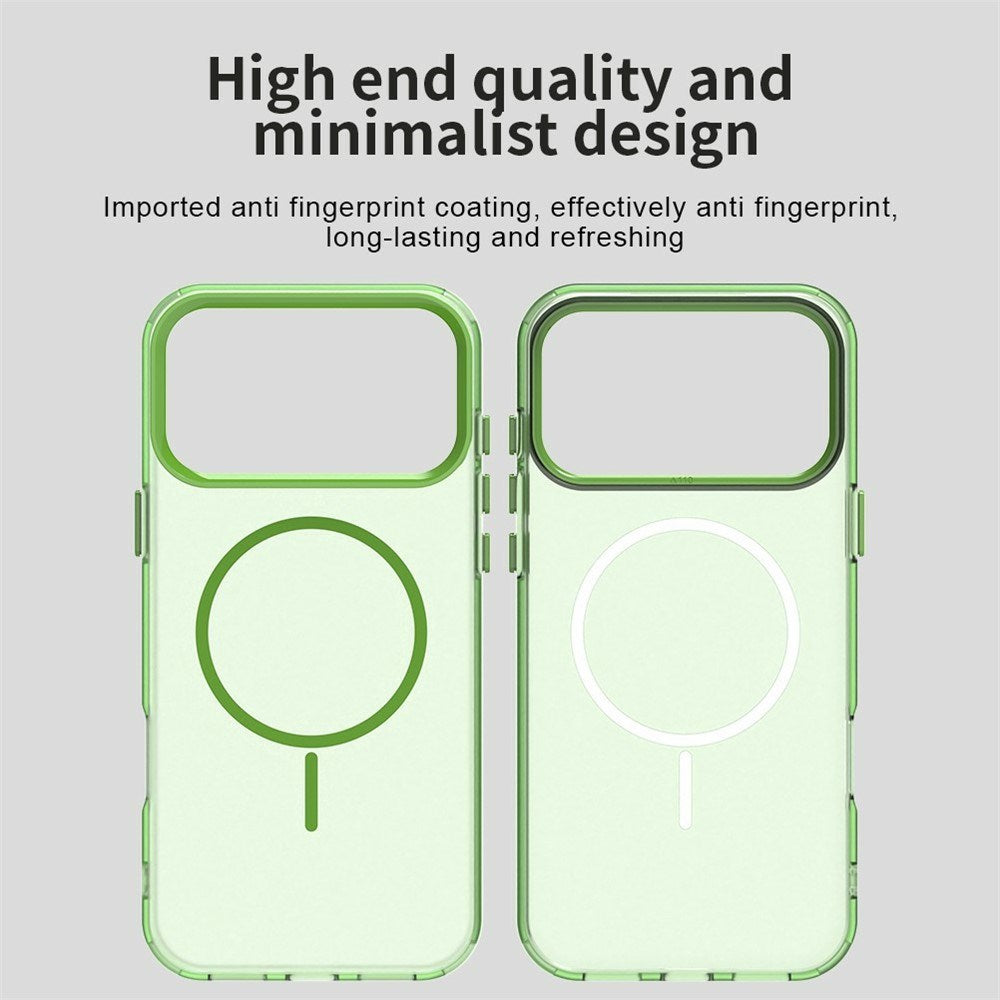iPhone 18 Pro Max / 17 Pro Max EIDERWOOD Hybrid Plast Cover - MagSafe Kompatibel - Grøn
