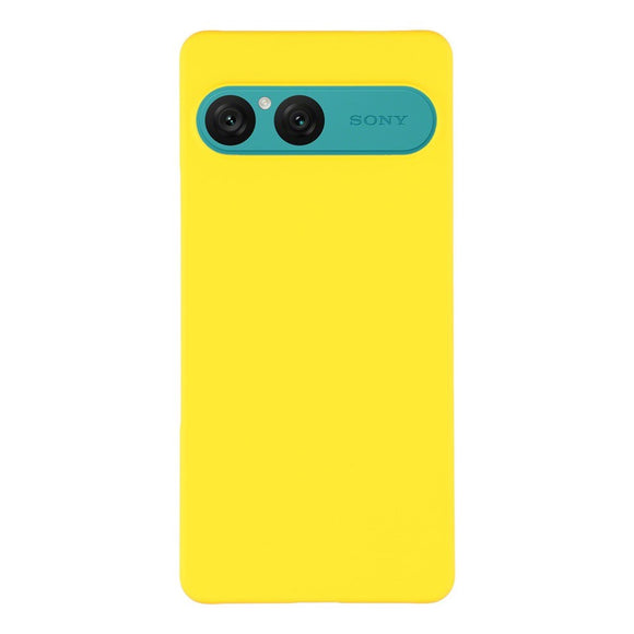 Sony Xperia 10 VII EIDERWOOD Hårdt Plastik Cover - Gul