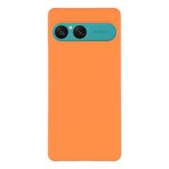 Sony Xperia 10 VII EIDERWOOD Hårdt Plastik Cover - Orange