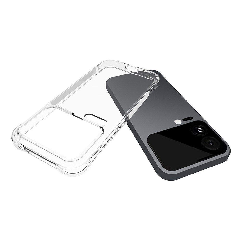 Xiaomi 17 Pro Max EIDERWOOD Plastik Cover m. Stødabsorberende Hjørner - Gennemsigtig