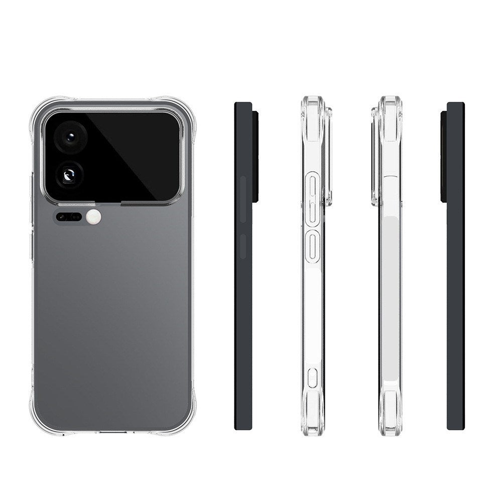 Xiaomi 17 Pro Max EIDERWOOD Plastik Cover m. Stødabsorberende Hjørner - Gennemsigtig