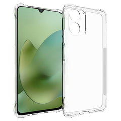 Motorola Moto G06 / G06 Power EIDERWOOD Fleksibelt Plast Cover m. Stødabsorberende Hjørner - Gennemsigtig