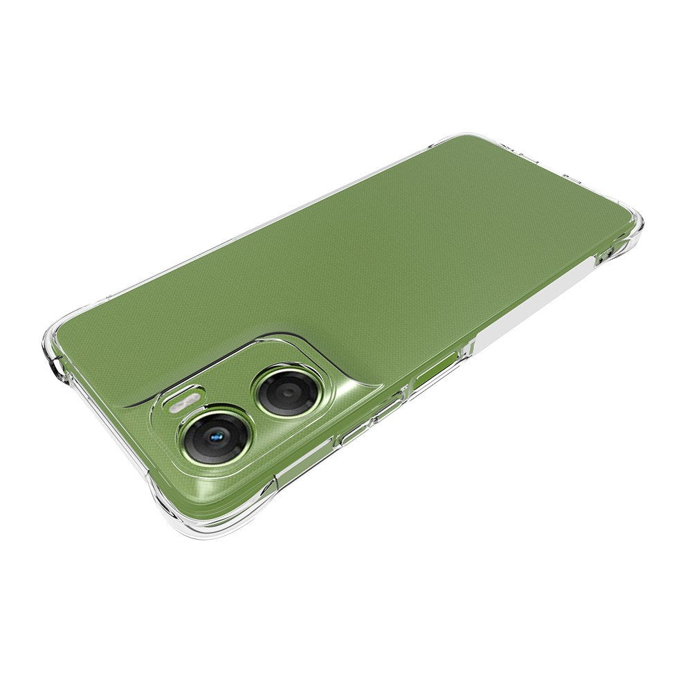 Motorola Moto G06 / G06 Power EIDERWOOD Fleksibelt Plast Cover m. Stødabsorberende Hjørner - Gennemsigtig